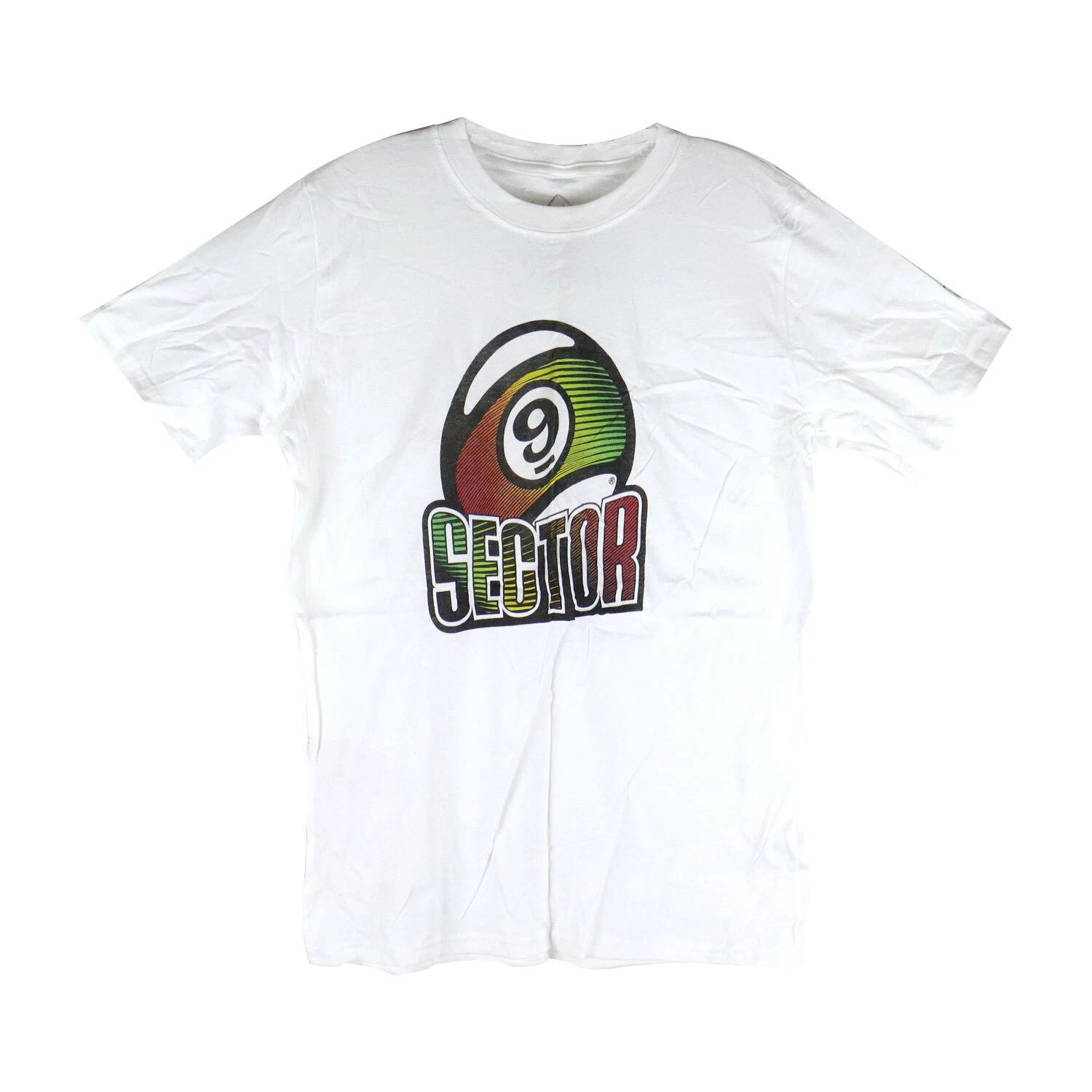 

Sector 9 Longboard T-Shirt Niner Drop White S
