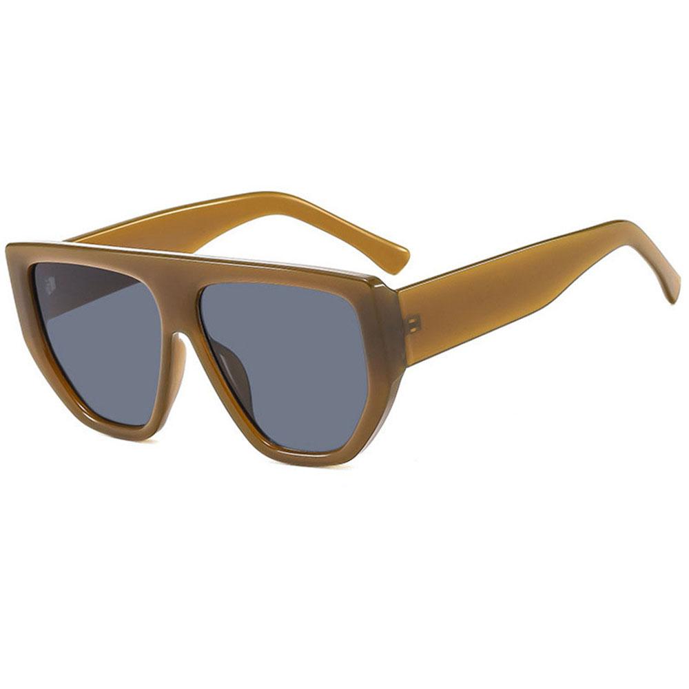 New Retro Oversized Punk Sunglasses Men Women Luxury Brand Designer Gradient Sunshade Glasses Popular UV400 lentes de sol mujer