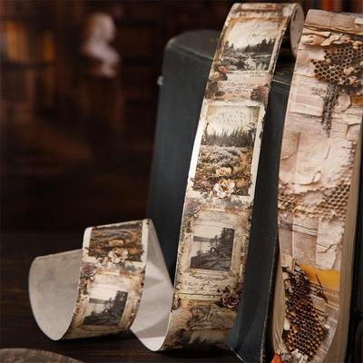 Magnifique journée: Notes en Papier Style Européen Rétro & Ruban adhésif DIY pour Décoration Collage (6 styles)