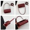 Women Exquisite Crossbody Bag Large Capacity PU Leather Vintage Sling Bag Adjustable Strap Fashion Shoulder Bag Retro Armpit Bag CLE