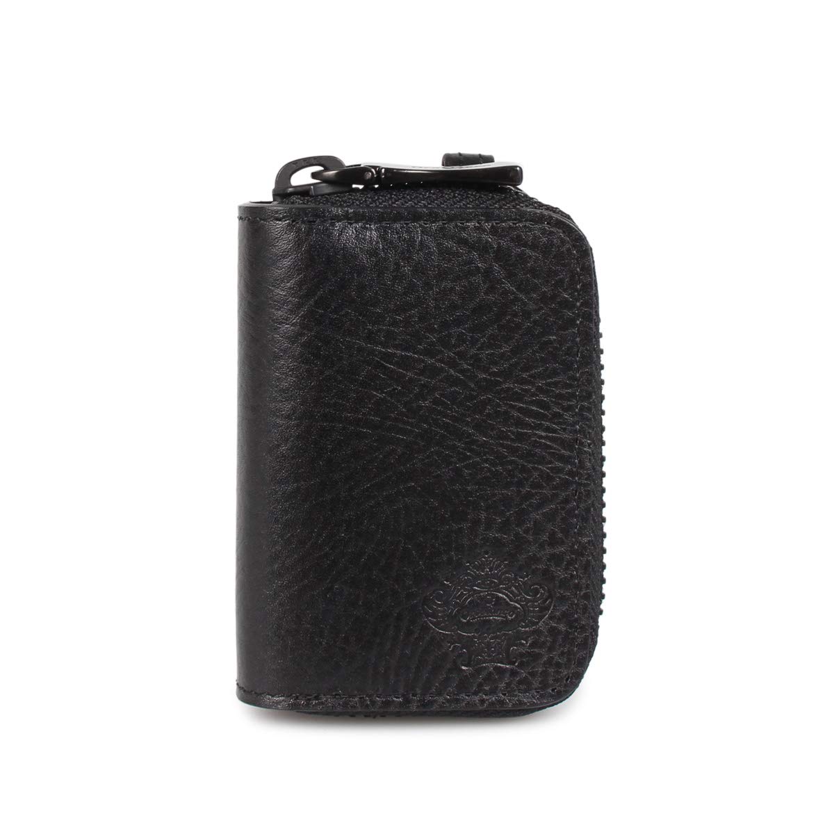 

Orobianco Key Case, Key Holder, Smart Key Case, Round Zipper, KEY CASE ORS-090800, Black