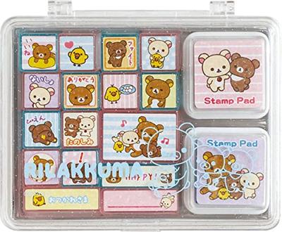 San-X Rilakkuma Stamp Set FT63901