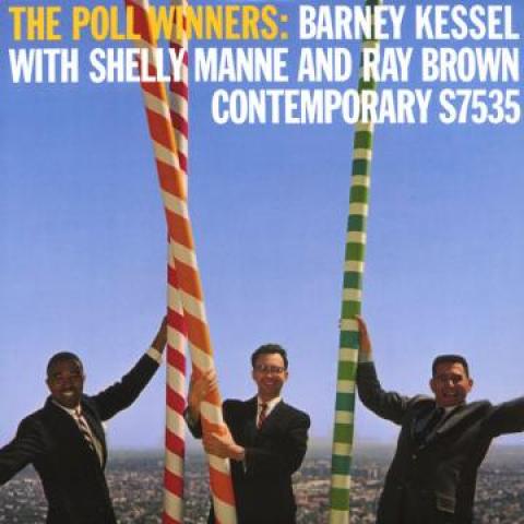 

LP Record BARNEY KESSEL, SHELLY MANNE, RAY BR - The Poll Winners OJC156 Concord Music G 1957 US Jazz Used