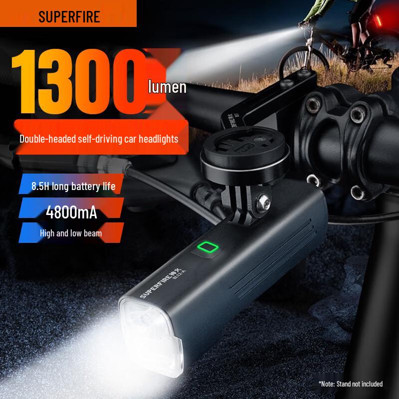 SupFire BL12-A German Standard Rechargeable Bike Headlight