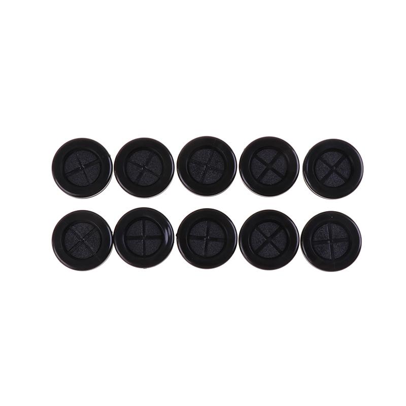 10 buc garnituri de etanșare din cauciuc pentru jaluzele, dop de sârmă, față-verso