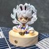 Anime One Piece Figure 5 Gear Nika Rabbit Luffy Action Figure 9cm PVC Statue Doll Collectible Cute Model Toys Gifts