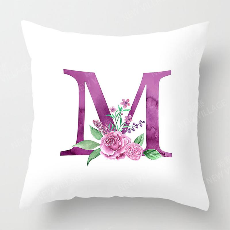 Nordic Fall Home Decor Autumn Throw Pillow Case Sofa Cushion Cover Modern 45X45Cm 45*45 50X50 60X60Cm 40*40Cm 35X35 Letter