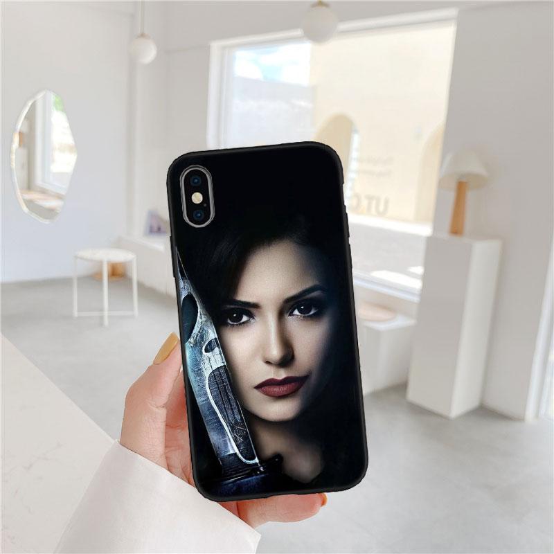 LO91 the Vampire Diaries Soft Shell Phone Case for iPhone SE X XS XR 11 16E 17 Pro Max Air 8 7 6 6s Plus