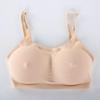 Pocket Bra Crop Top Silicone Boobs for Mastectomy Tank Top