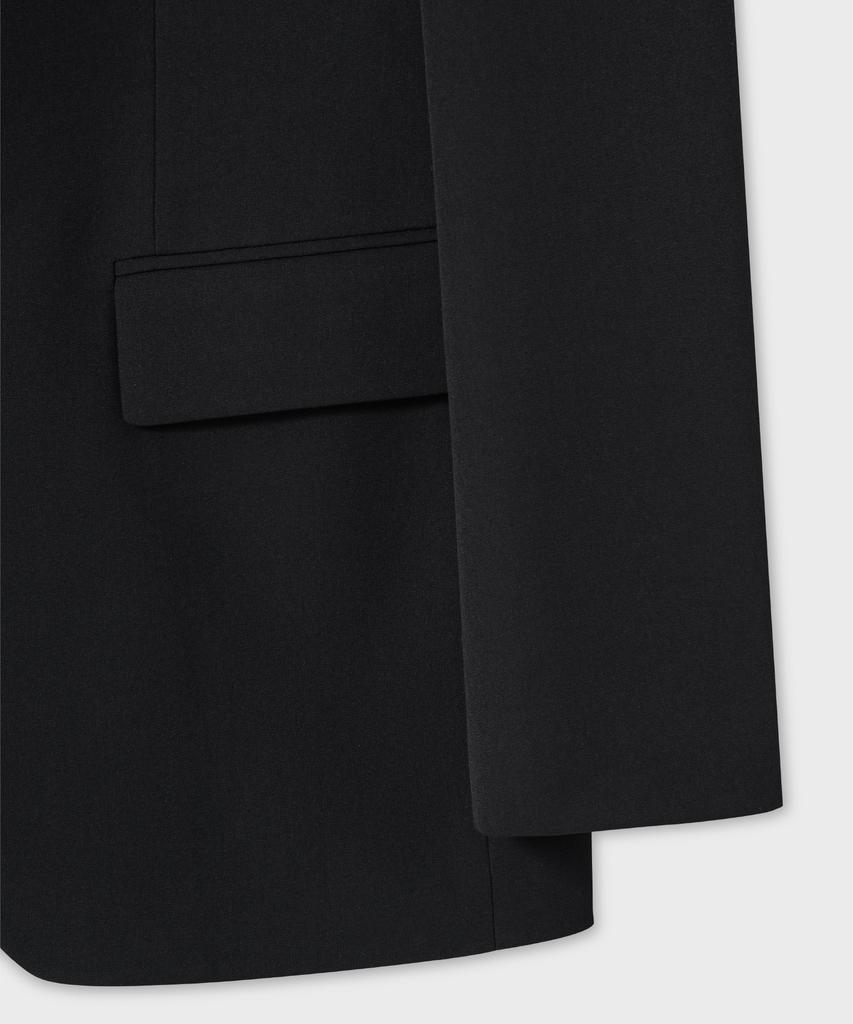 Nonblank Semi-Oversized Fit Blazer_Black