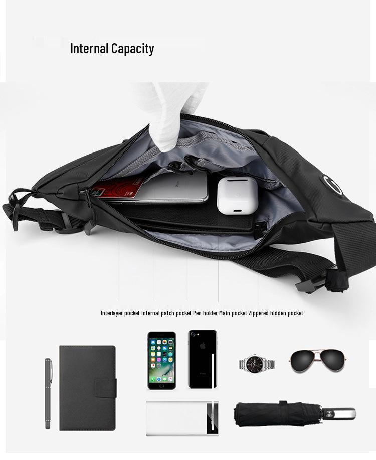 Men's Trendy Cross-border Messenger & Shoulder Bag for Outdoor Travel