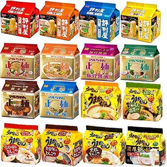 Instant ramen 6 types 30 servings assorted set