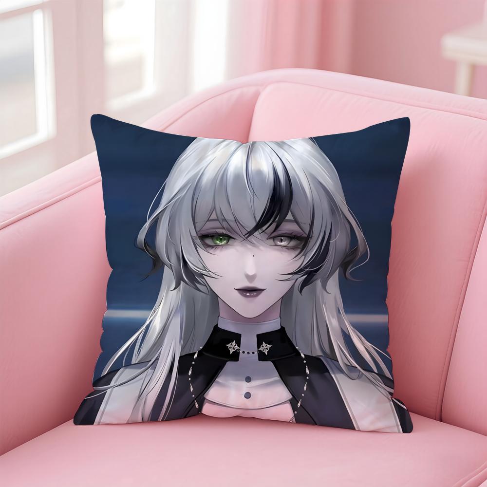 Game anime P-Path to N-Nowhere Cushion Cover Comfortable Reversible Pillow Cover Ideal for Car Sofa Bedroom & Beyond