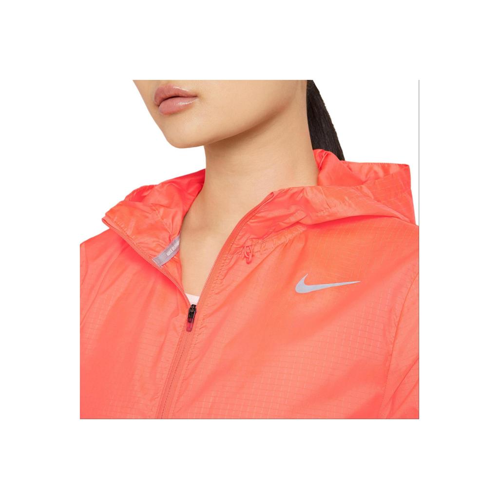 Nike Essential Running Hooded Jacket Women Jackets Bright-Orange CU3218-854