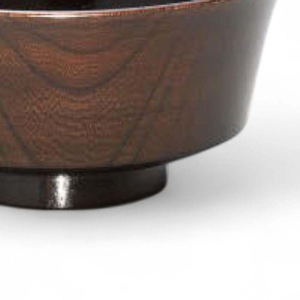 Lacquerware Tea Made in Japan J-kitchens Bowl, Wooden, Hand-Painted, PID-528565,