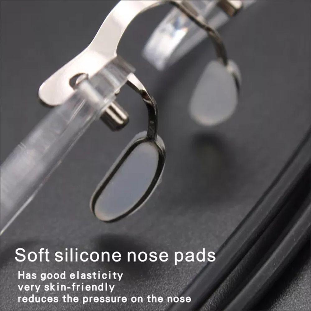 Presbyopia Eyeglasses Rimless Hyperopia Eyewear Computer Eyeglasses Anti Blue Light Reading Glasses
