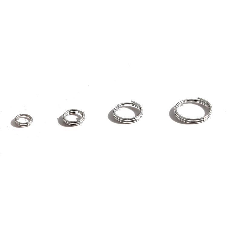 Eisen Biegeringe: Handgemachte DIY Schmuckherstellungsmaterialien für Ohrringe, Armbänder, Halsketten, Anhänger und Verbinder.