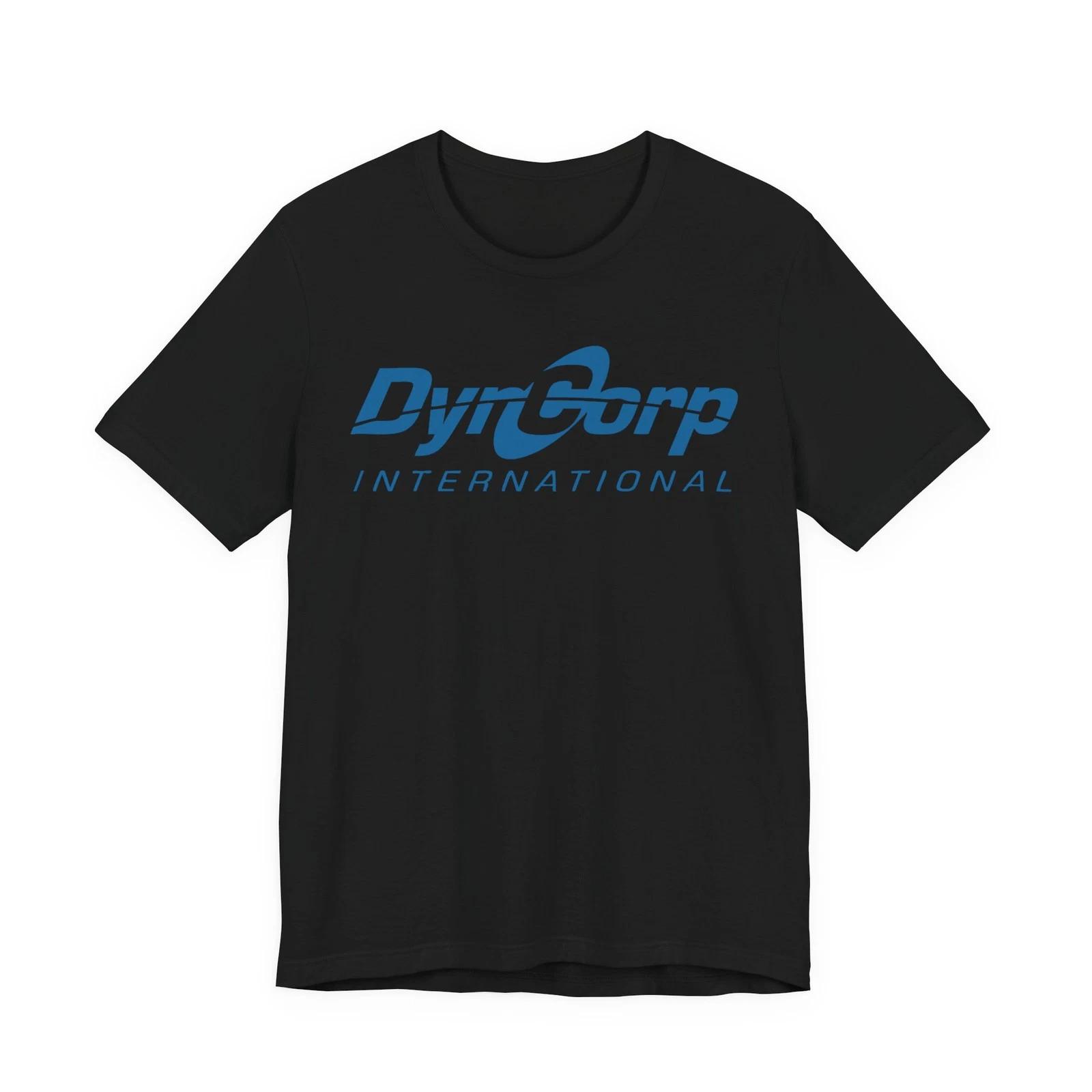 

Unisex Adult Casual Graphic DynCorp Company Logo isex T-Shirt Grey ... XXL