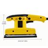 Sandpaper Machine Square Air Orbital Sander Rectangular Pneumatic Dry Grinder