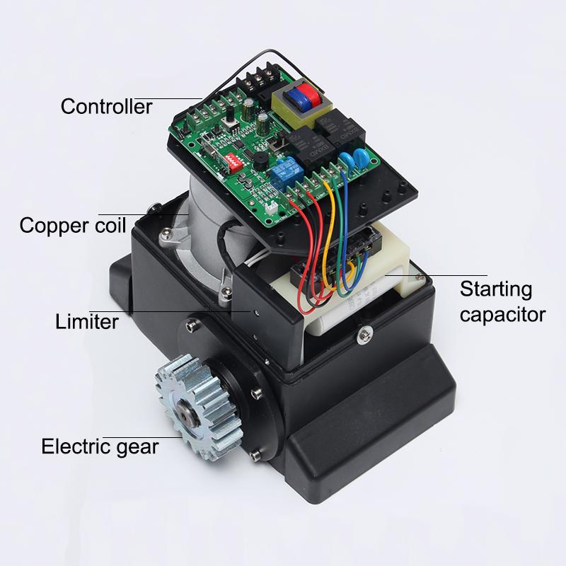1500KG WiFi APP Control Smart Automatic Operator Motor With Remote Control Release Key 750W Electric Sliding Gate Opener
