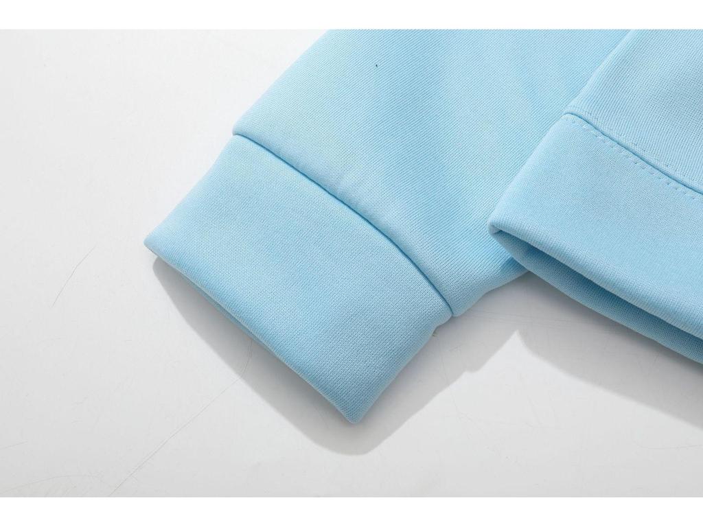 Vlone Letter Autumn/Winter Fleece Hip Hop Hoodie - Unisex, Loose Fit with Big V Back Design