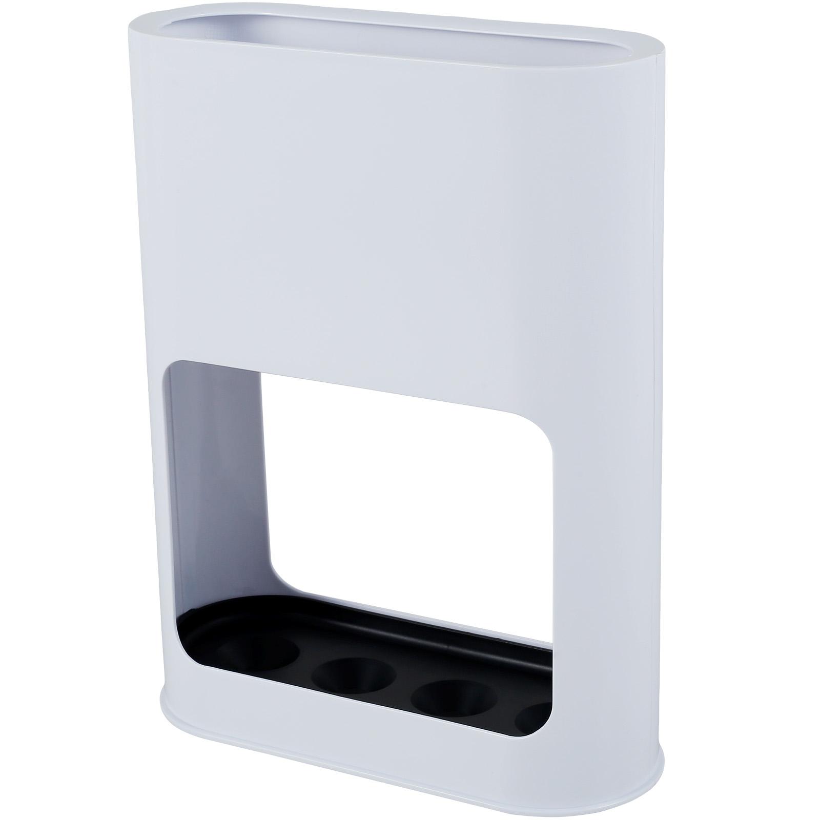 

Подставка для зонта с 4 отверстиями, пластиковый съемный поддон для сбора капель, отдельно стоящие держатели для зонтов для домашнего офиса