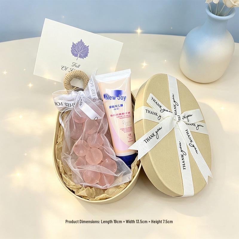 Handmade Crystal Grape Cluster Soap Gift Set - Transparent Simulation Grape Soap