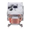 CPU Cooling Fan 3.54in 6 Heat Pipes 3pin 12VDC 2000RPM Hydraulic Bearing CPU Air Cooler with