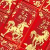 6Pcs/Set Horse Year Spring Festival Red Envelopes Traditional Red Pocket  Spring Festival