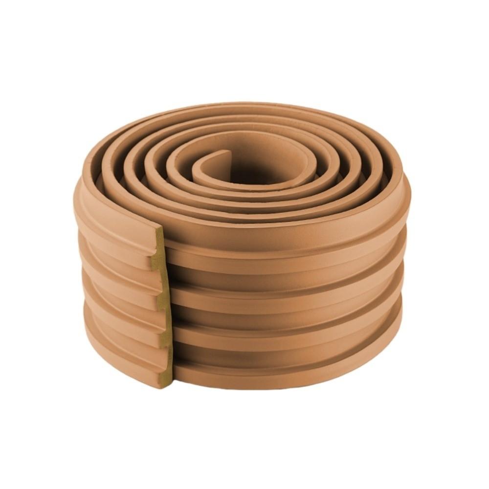 NBR Foam Fluted Wall Panel 3 Meter Fluted Wall Trim Imitation Grille Wall Sticker  Wall Decoration