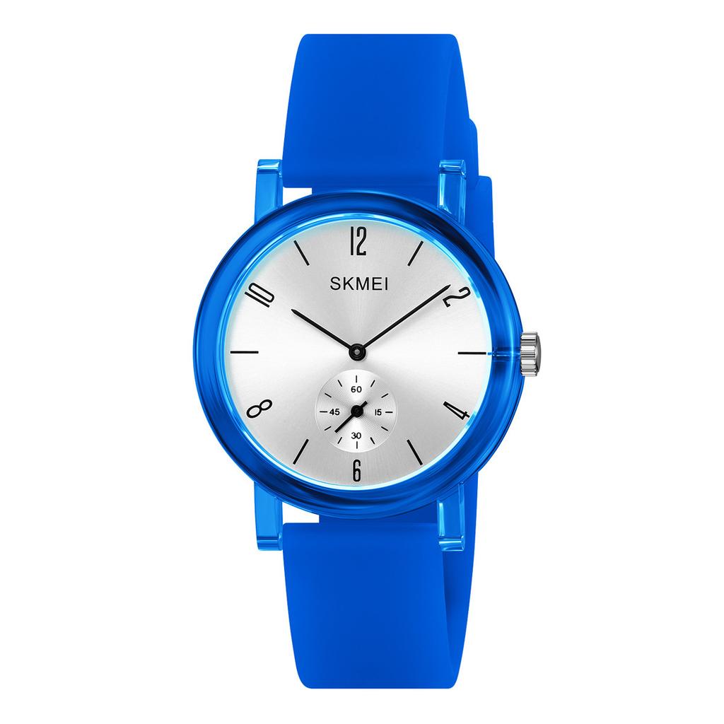 Fashion Korean version watch, silicone tape watch, simple two-and-a-half-hand quartz watch, student party men's and women's watch
