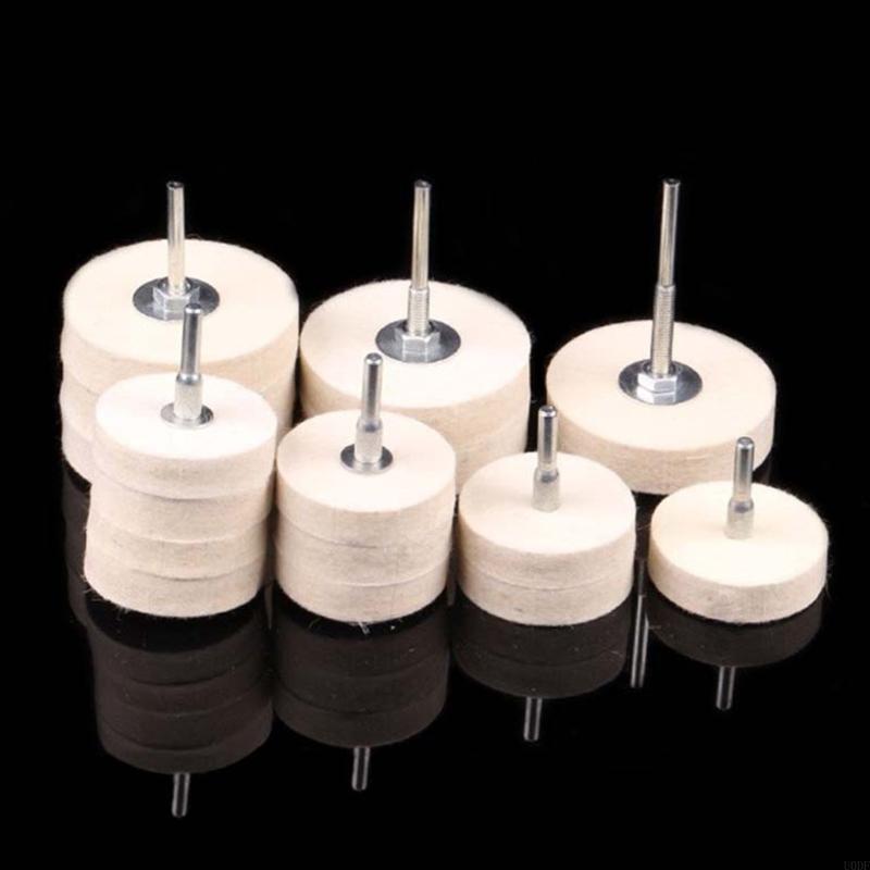   2in Compressed Wool Fabric Disc Polishing Pads for Polishing Round Rotating Tool