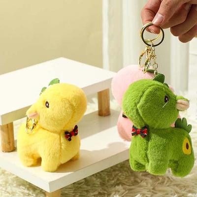 Polyester Mascot Horse Key Chain Cute Lucky Foal Doll Pendant  Company Annual Meeting