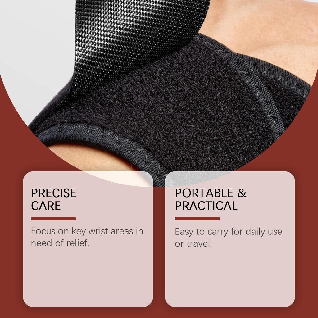 The Heated Wrist Guard Is Skin-friendly, Breathable, Lightweight And Suitable For Hand Care Of People Who Sit For Long Periods At Home.