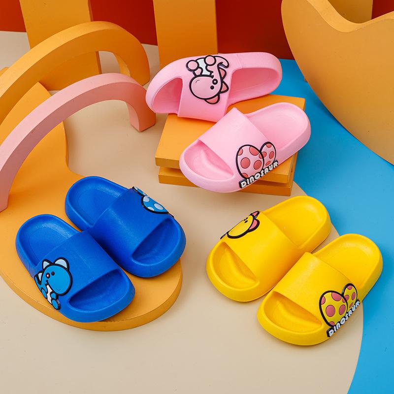 Summer Children's Slippers for Boys, Cute Little Mushroom Design, Home Use for Girls, Toddlers, and Older Children, Cartoon Non-slip Sandals