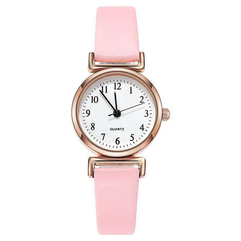 Womens Business Quartz Watch With Roman Numerals And Pu Strap For Office Wear