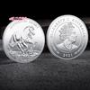 M-2026 Zodiac Year Of The Horse Commemorative Coin 3D Embossed Chinese Lucky Animal Horse Commemorative Coin Collection Gift