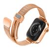 Milanese Watch Band for Apple Watch Ultra 3 2 1 49mm/Series 11 10 46mm/9 8 7 45mm/SE3 SE2 SE 6 5 4 44mm/3 2 1 42mm Herringbone Stainless Steel Strap
