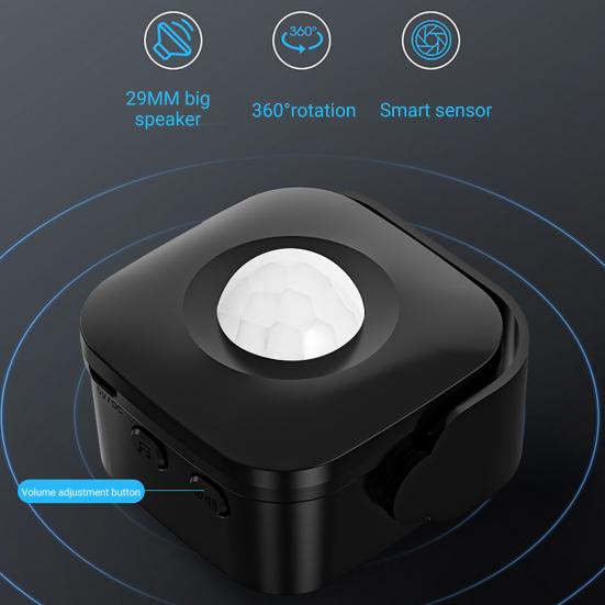 Cheap Doorbell 38 Sounds Infrared Motion Sensor Portable Useful 360