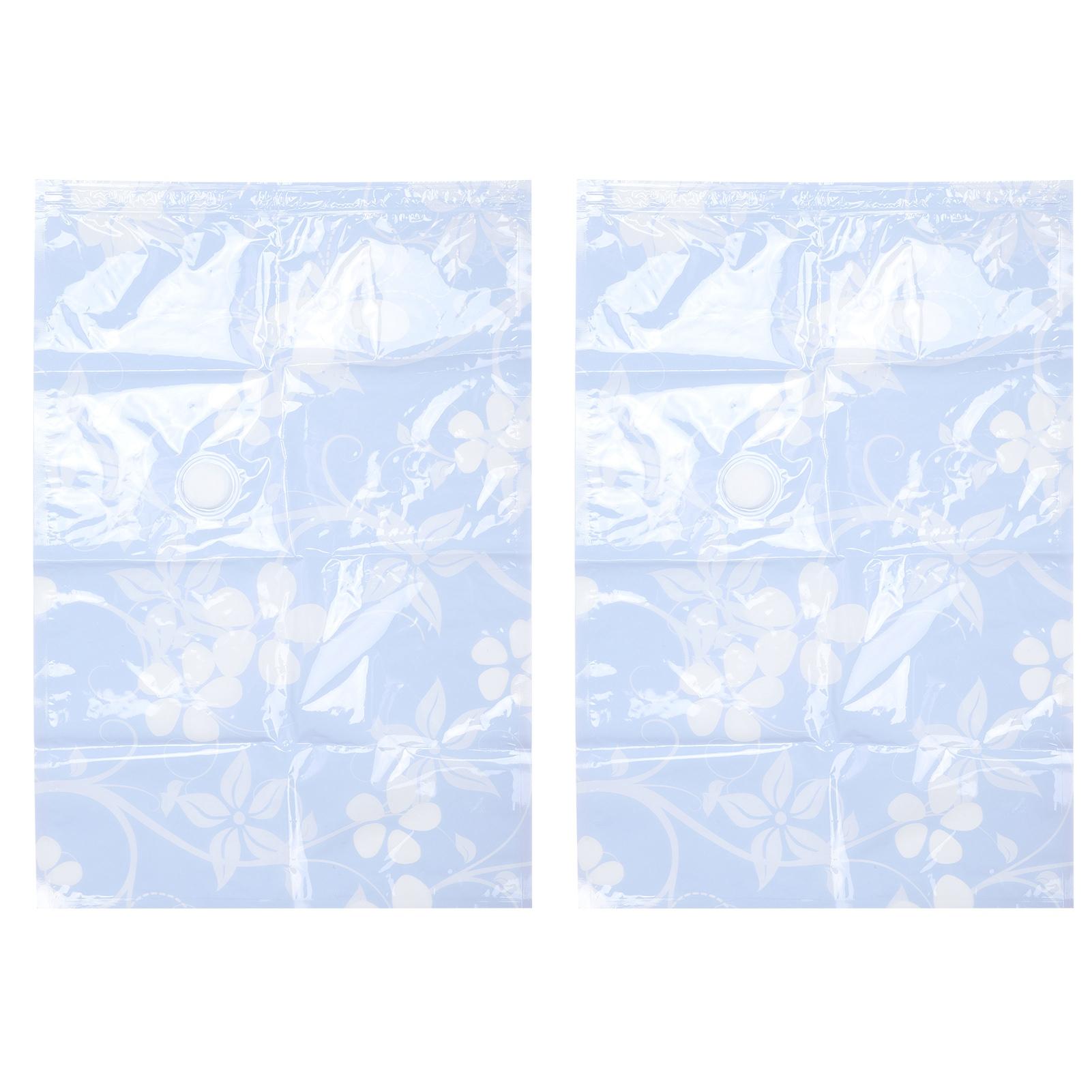 2PCS Vacuum Storage Bag Transparent Travel Blanket Clothes Quilt Vacuum Compressed Bag40x60CM 40x60cm1575x2362in 689₽