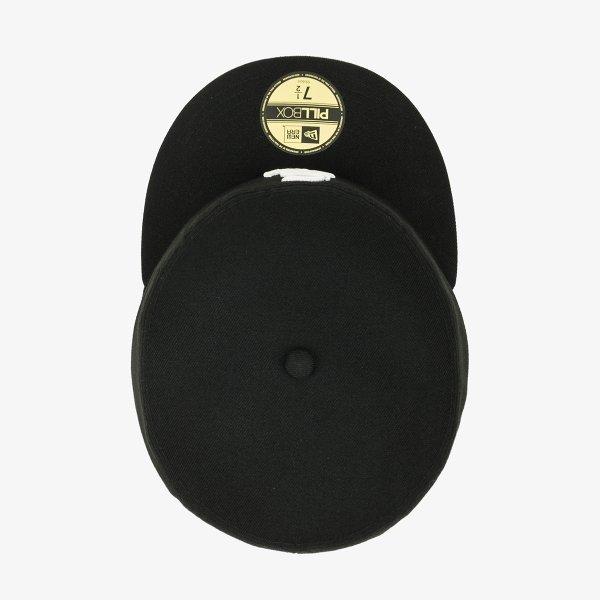 New Era Mlb Chicago White Sox Czapka Fitted Czarna z Zakrzywionym Daszkiem i Wypełnieniem Free Curved Fillbox 14881450