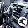 Car Phone Holder Stand Universal Car Air Vent Clip Mount Phone Holder Tripod Socket Clamp Stand Car Interior Accessories