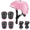 Kids & Adults Bike & Roller Skating Helmet & Skateboard Sports ABS Protection Gear Set with Impact Resistant Pads