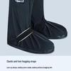 Waterproof Non-Slip High-Top Shoe Covers: Rain, Snow, & Sandproof Protection for Outdoor Cycling