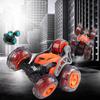 2.4G Remote Control Stunt Car with Lights 5 Wheels 360 Degree Roll Stunt Cars RC Tumbling Vehicle Kids Racing Cars Children Toy