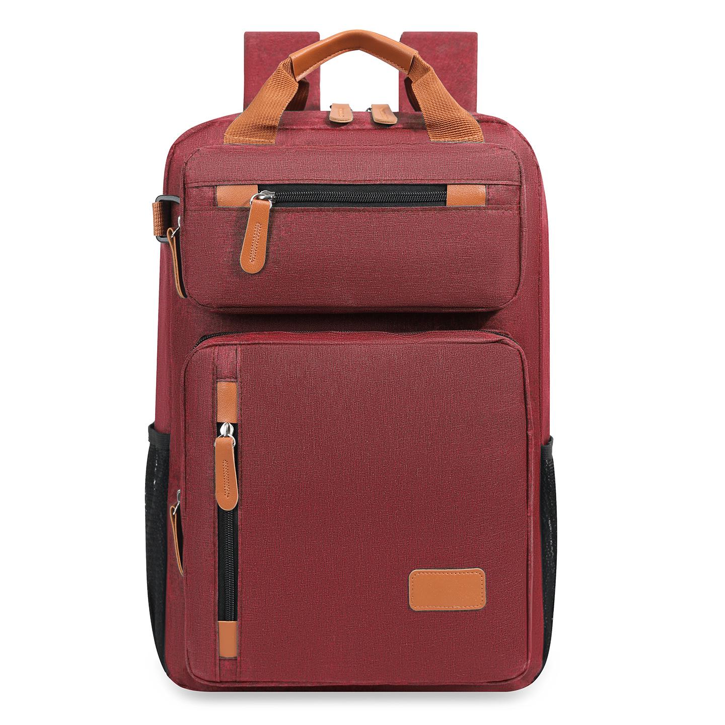 

Мужской легкий многофункциональный рюкзак для деловых поездок красный