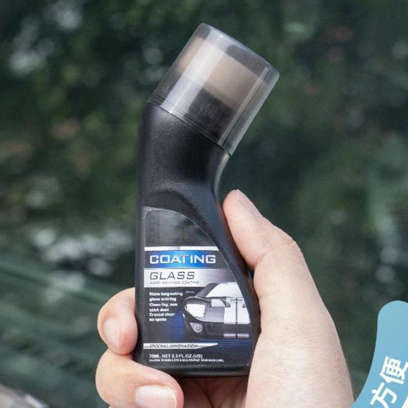 Anti Fog Coating Car Windshield Treatments 70ml for Automotive Glass & Helmets Visors Ensures Clear View In Wet Weather
