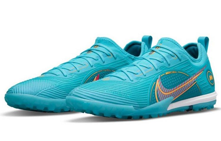Nike Mercurial Air Zoom Vapor 14 Pro TF 'Chlorine Blue Laser Orange' DJ2851-484