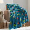 1pz Coperta Giocattolo Camion Carini Modello Veicoli Per Ragazzi Ragazze Regalo Anniversario Compleanno Regali Festival Coperte Morbide Uso Stagione Unica