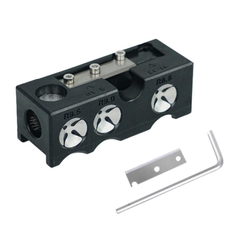 

Pool Stick Tip Shaper 11 Functions Pool Cue Tip Shaper Effective and Rapid Repair Billiards Device for Pool Table Games 1